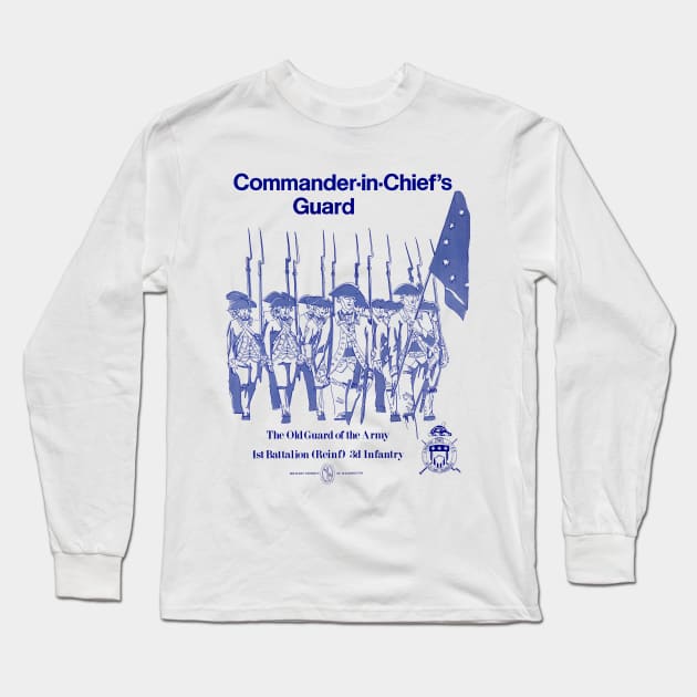 Commander-in-Chief's Guard - alternative color Long Sleeve T-Shirt by toghistory